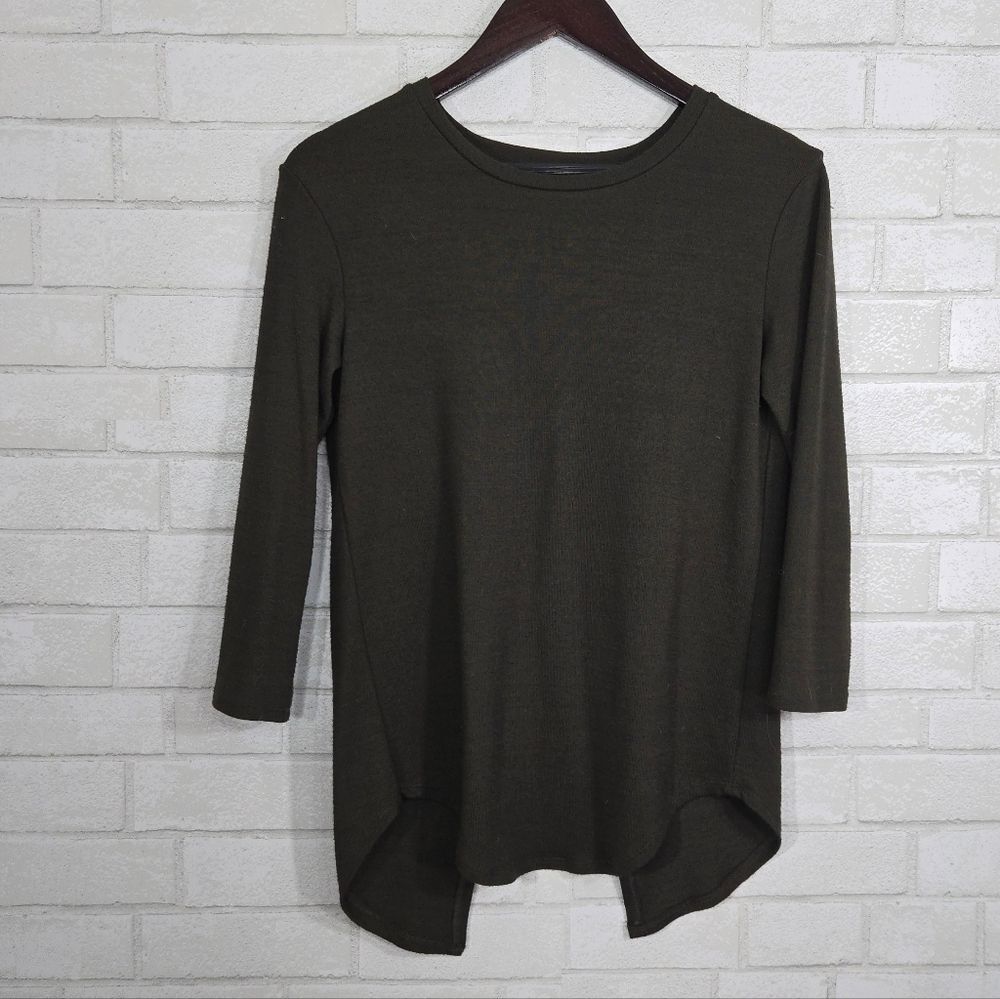 RD Style open back long sleeve top